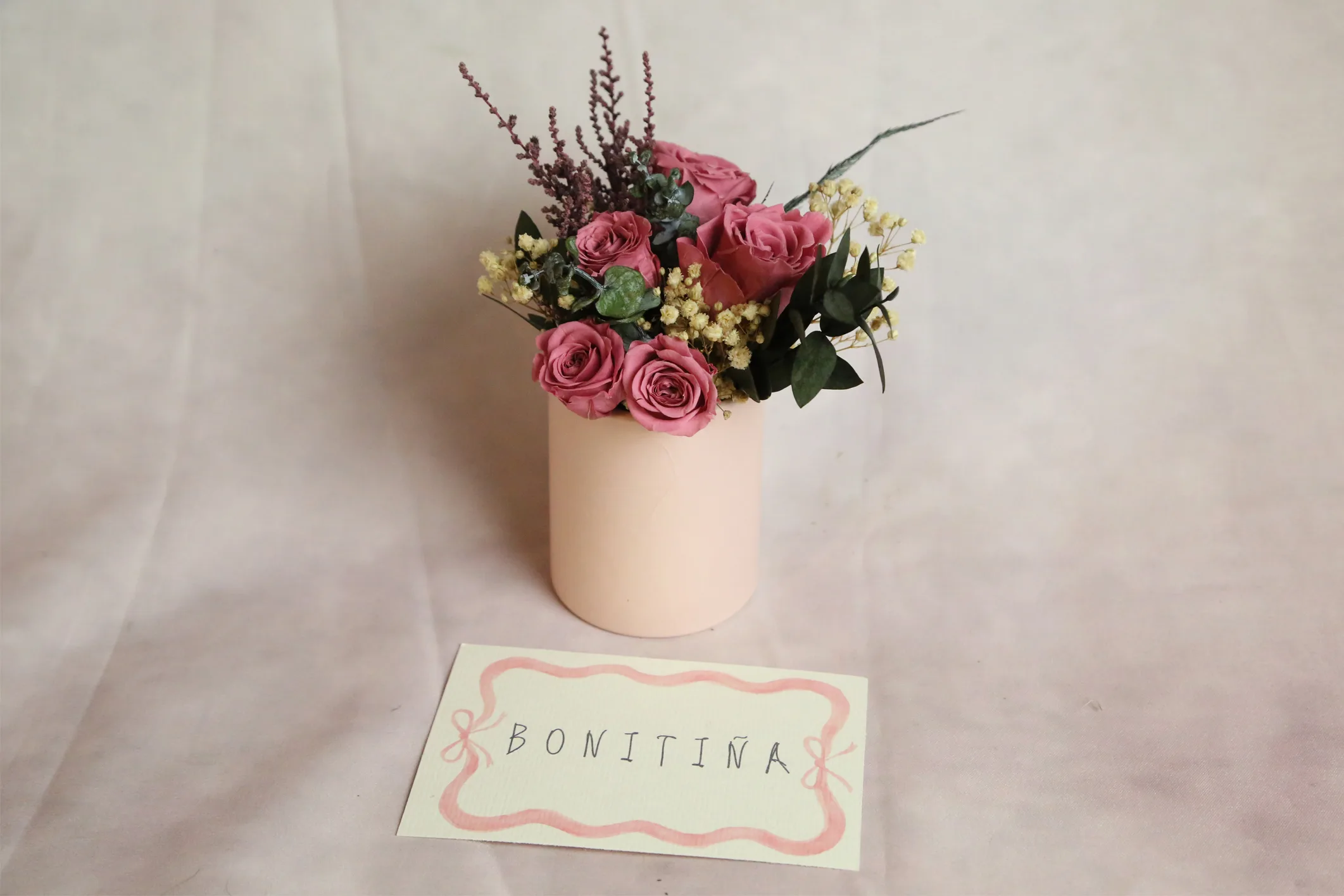 Florero Pack Amistad La Vie En Rose