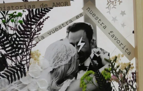 Collage White Garden Novios