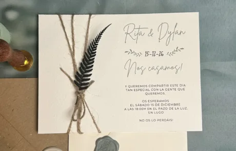 Invitación Green Forest