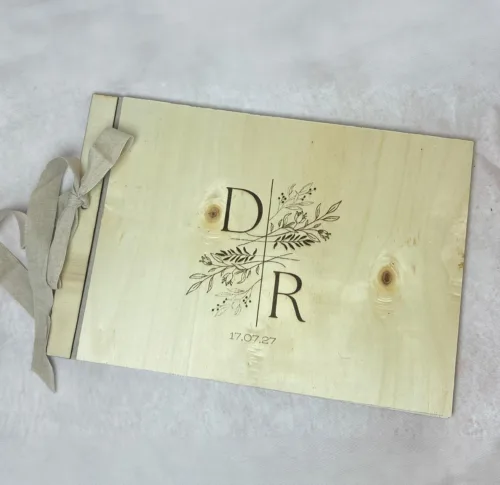 Libro de firmas White Garden