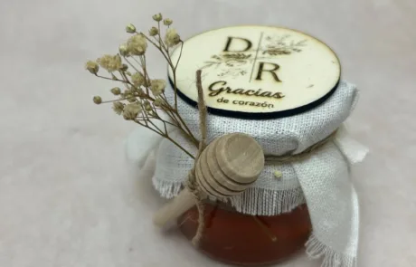 Tarro de miel White Garden