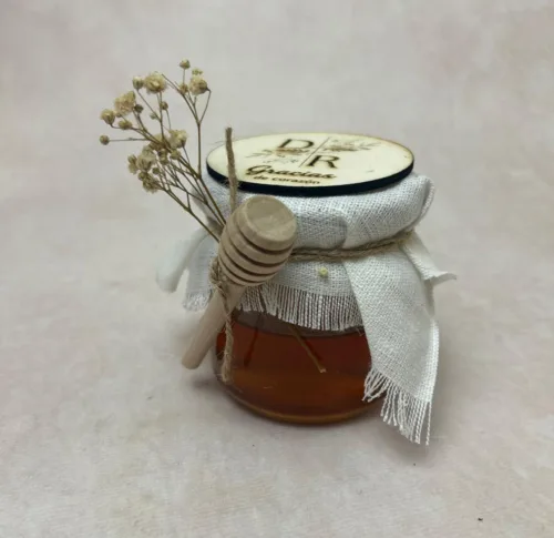 Recipiente de miel White Garden